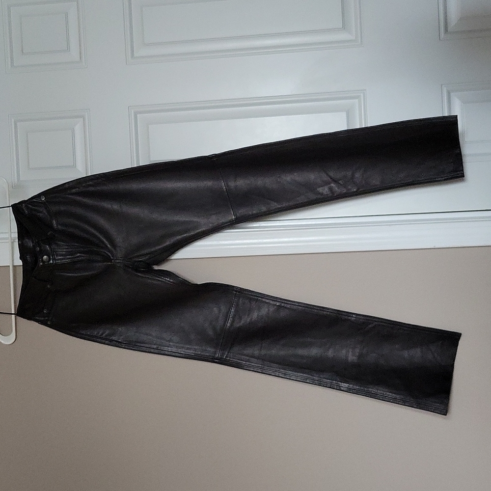 Leather pants